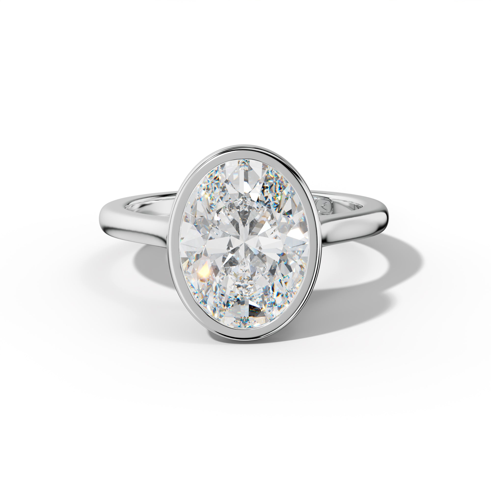 Nova Oval Diamond Engagement Ring