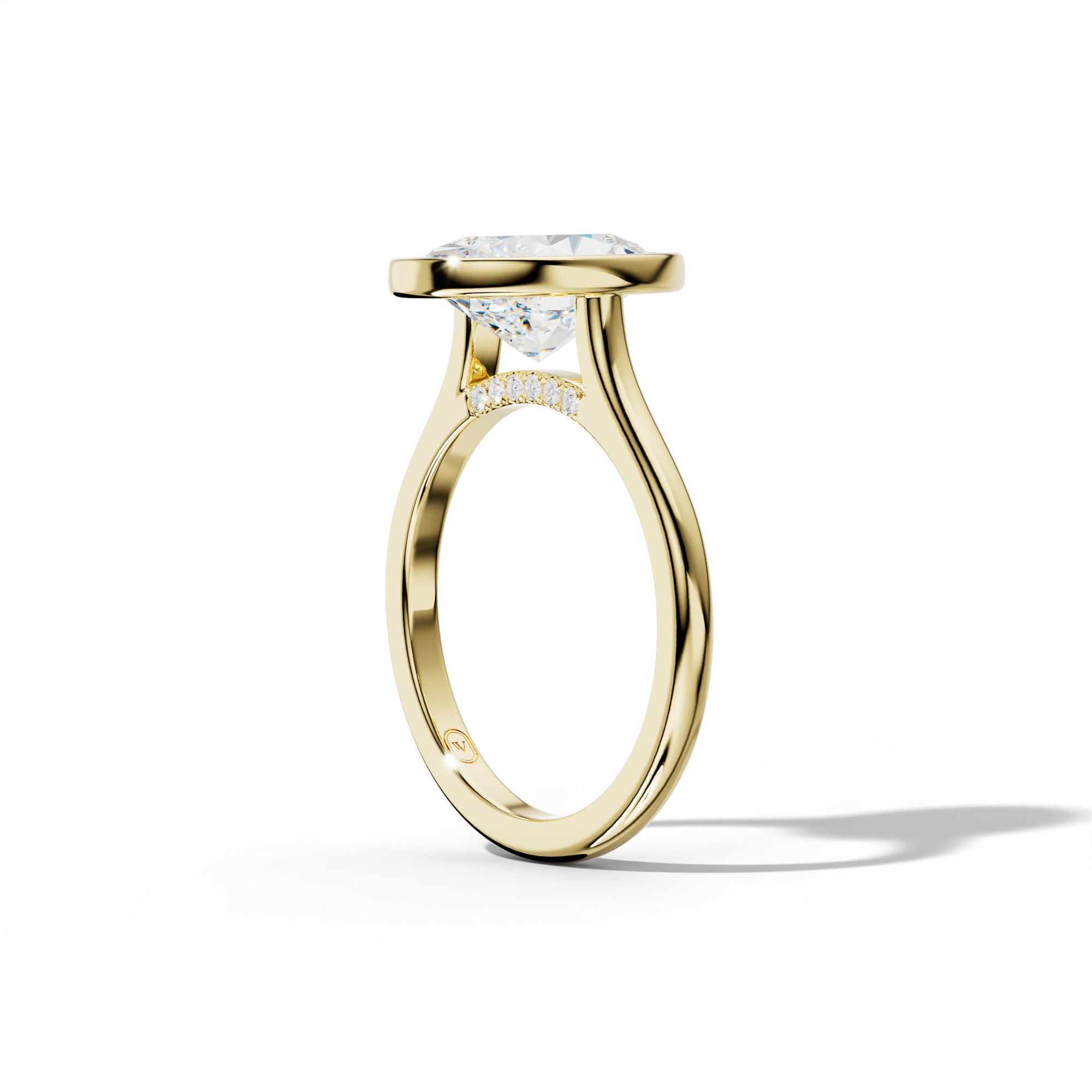 Nova Oval Diamond Engagement Ring