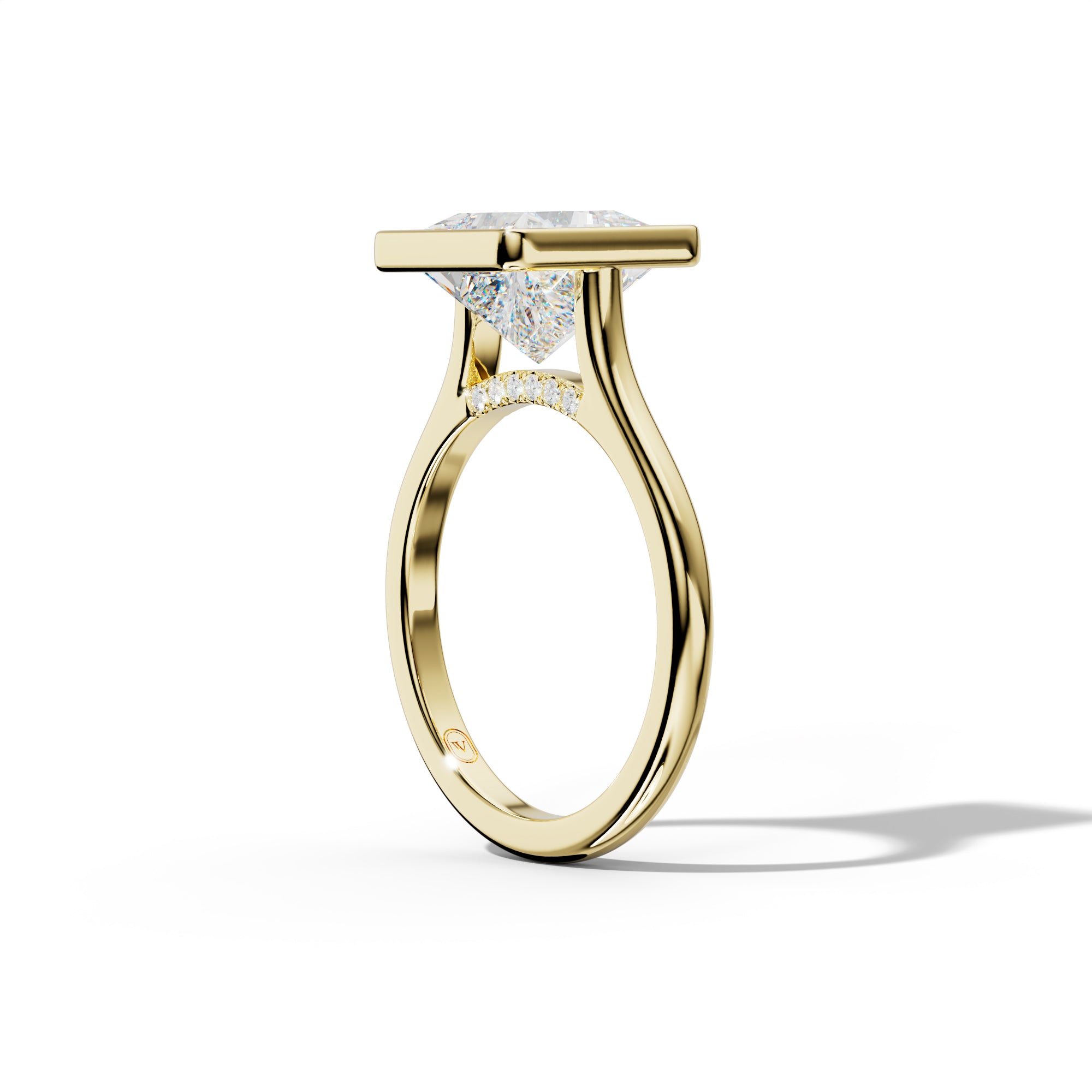 Nova Princess Cut Engagement Ring