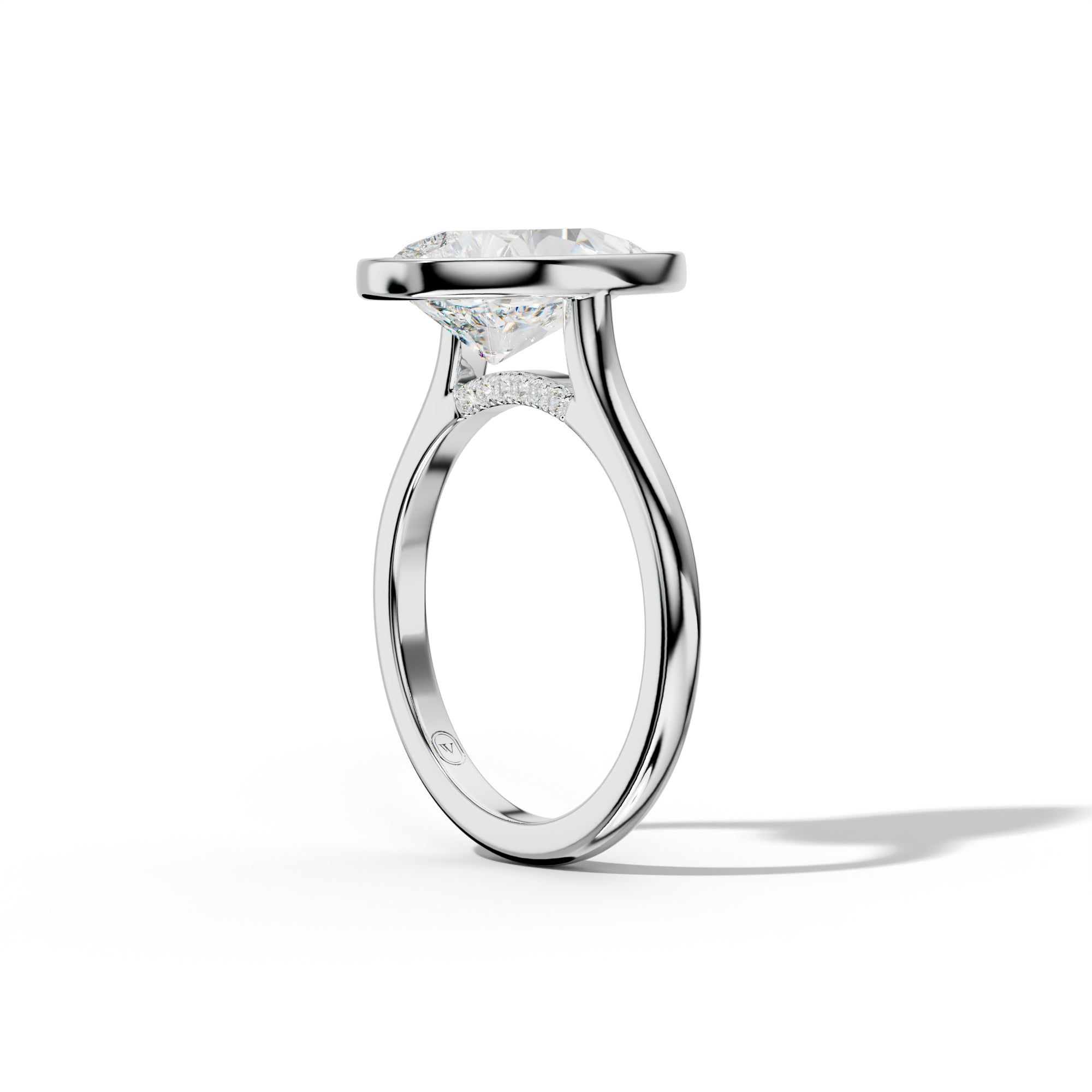 Nova Pear Shape Engagement Ring