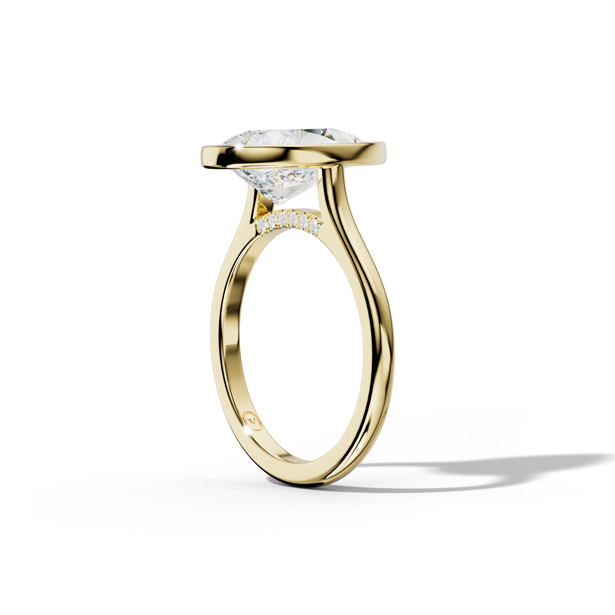 Nova Pear Shape Engagement Ring