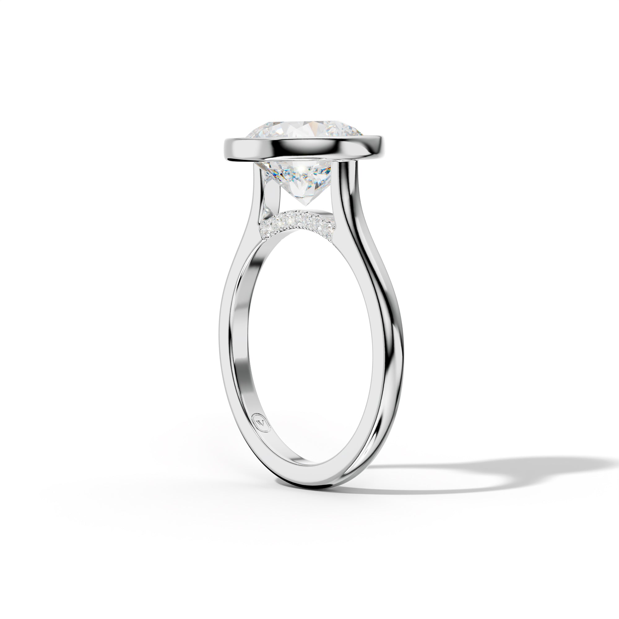 Nova Round Diamond Engagement Ring