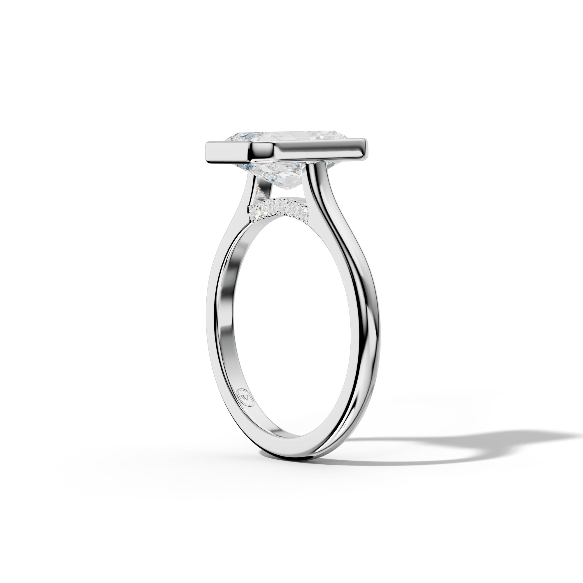 Nova Radiant Diamond Engagement Ring