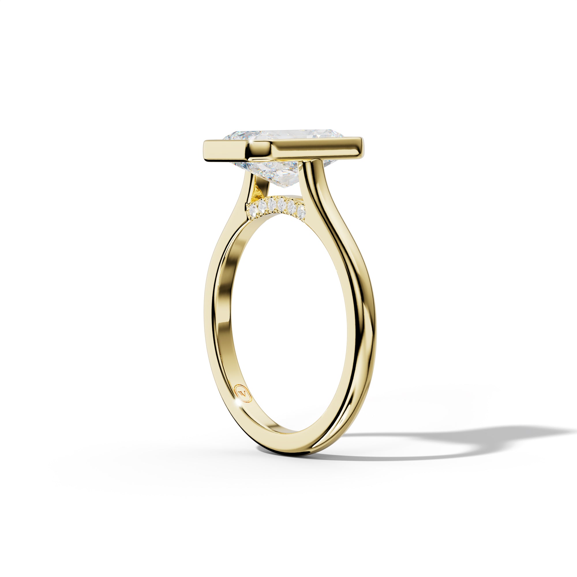 Nova Radiant Diamond Engagement Ring