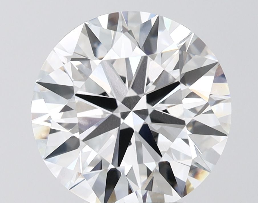 4.06 Carat E-VVS2 Round Lab Diamond