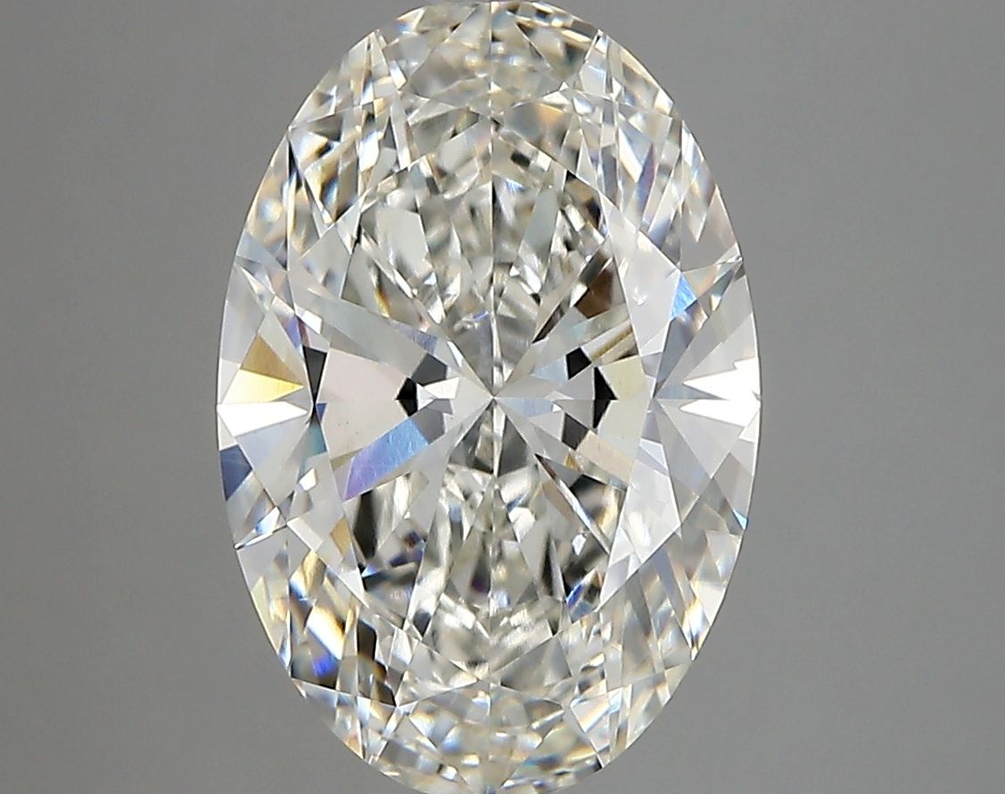 3.67 Carat G-VVS1 Oval Lab Diamond