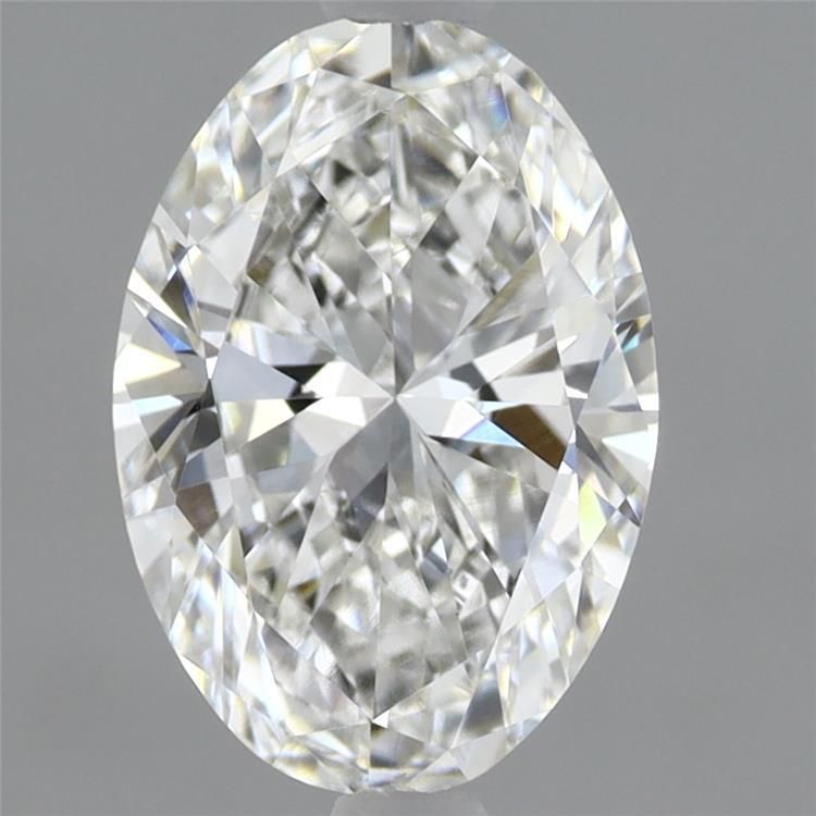 1.58 Carat F-VVS2 Oval Lab Diamond