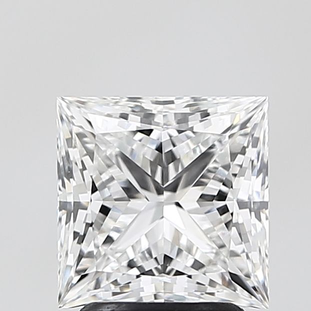 2.54 Carat E-VVS2 Princess Lab Diamond