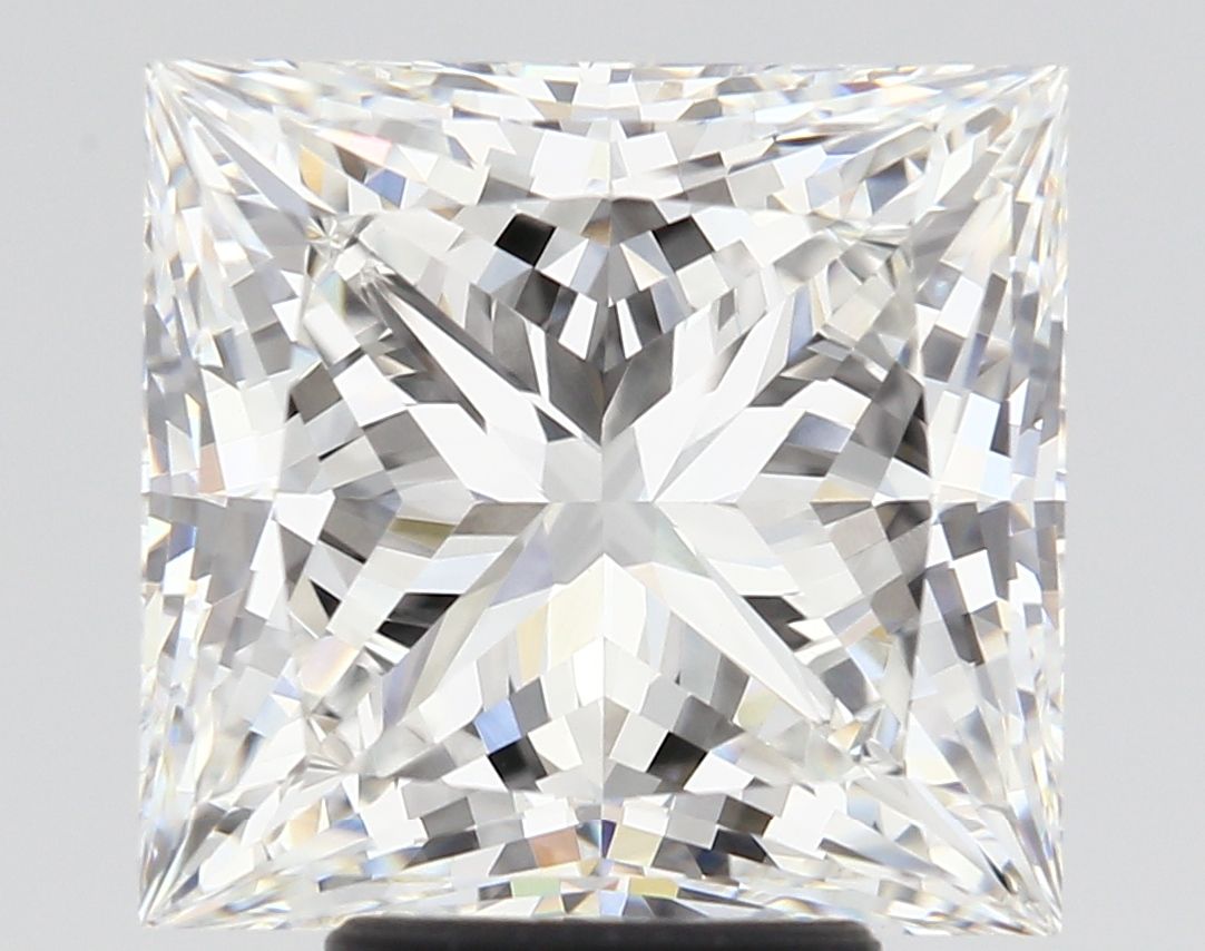 5.06 Carat F-VVS2 Princess Lab Diamond