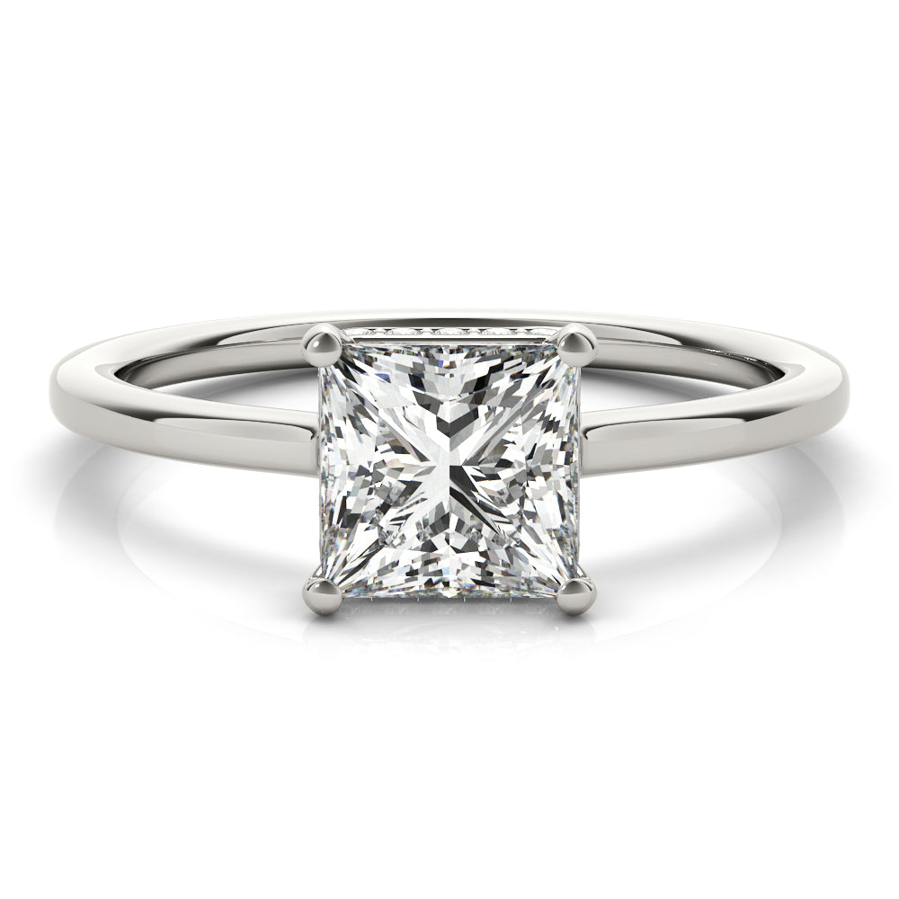 Aimee Princess Diamond Solitaire Engagement Ring