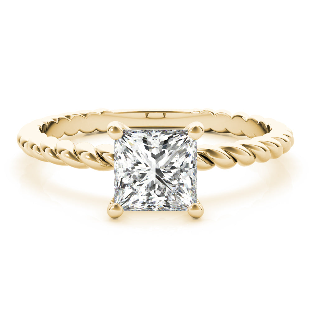 Eleanor Princess Diamond Solitaire Engagement Ring
