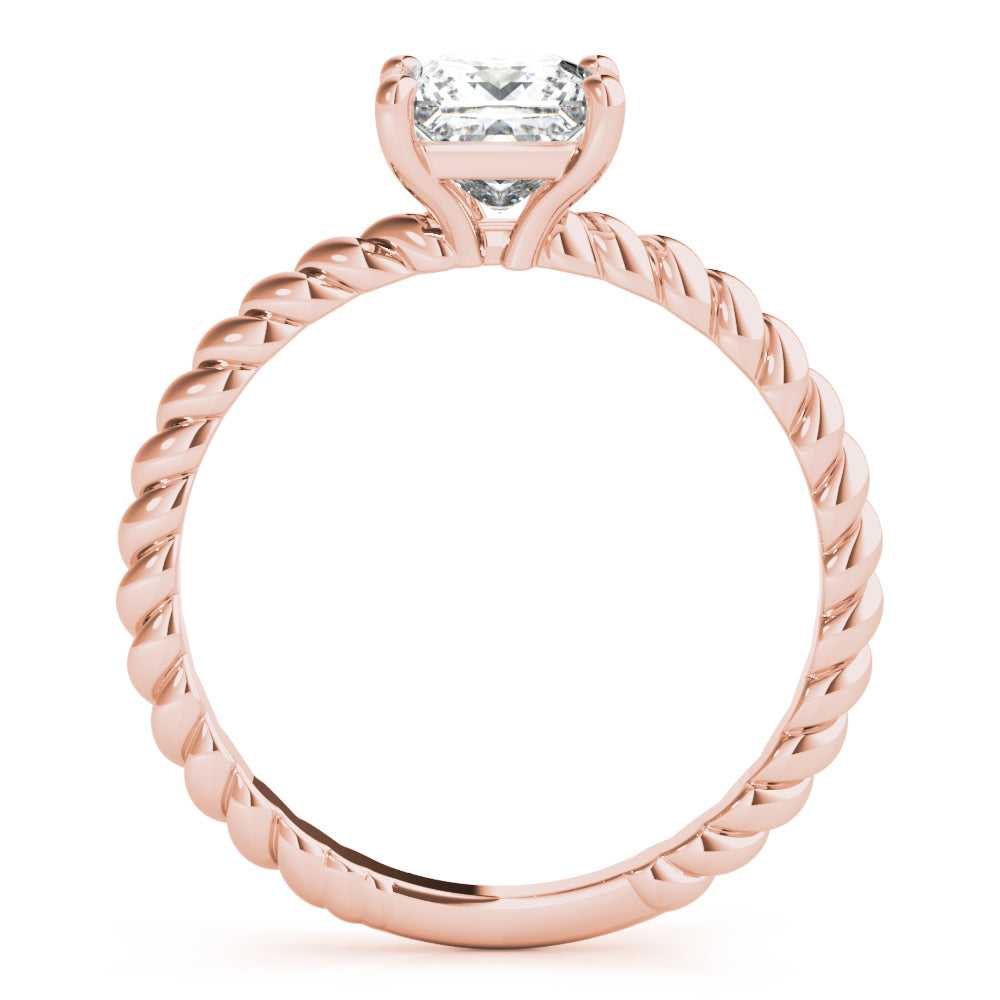 Eleanor Princess Diamond Solitaire Engagement Ring-VIRABYANI