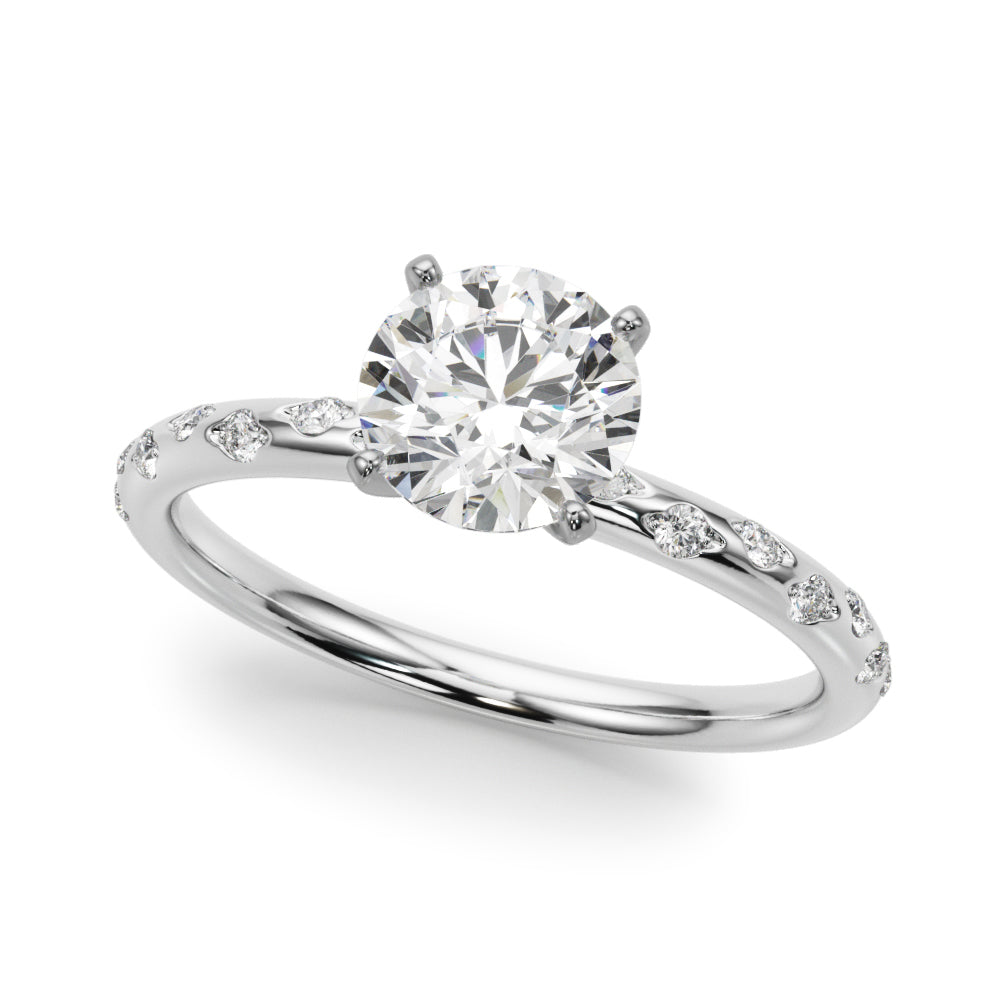 Blair Round Diamond Solitaire Engagement Ring