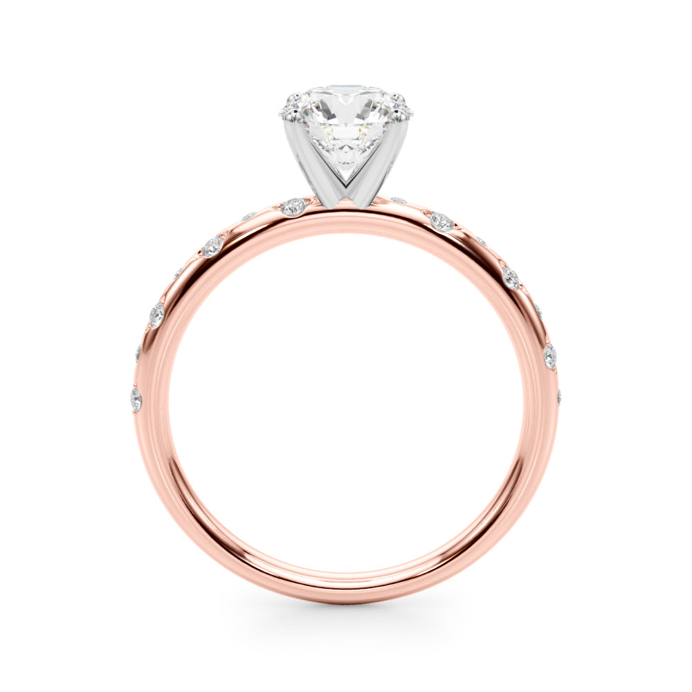Blair Round Diamond Solitaire Engagement Ring