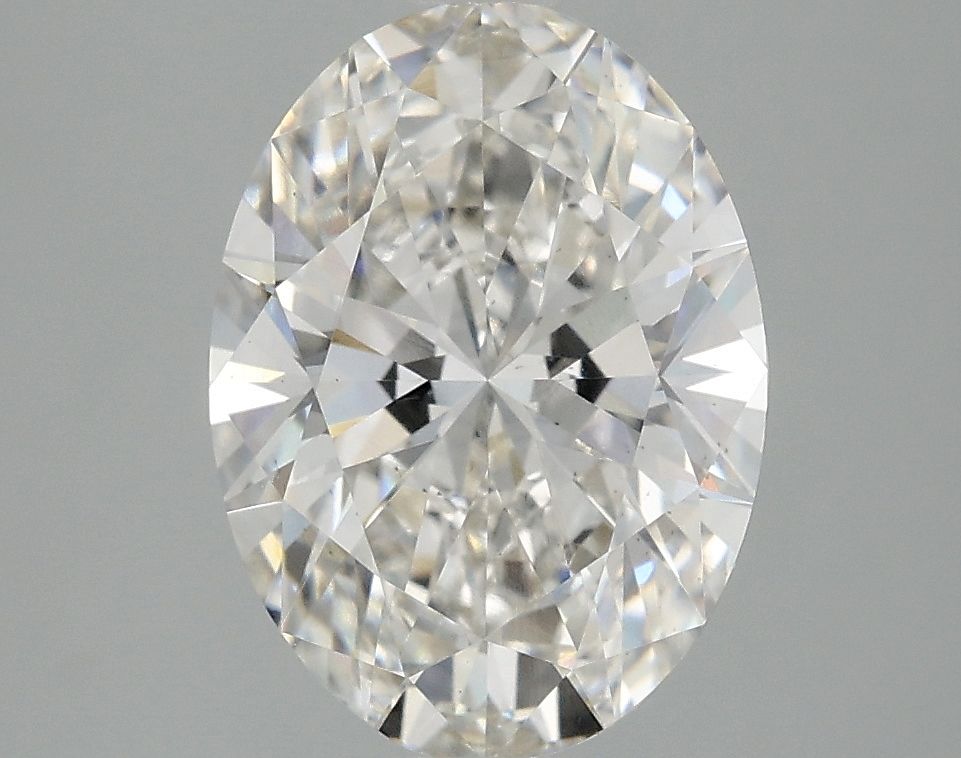 3.10 Carat G-SI1 Oval Lab Diamond