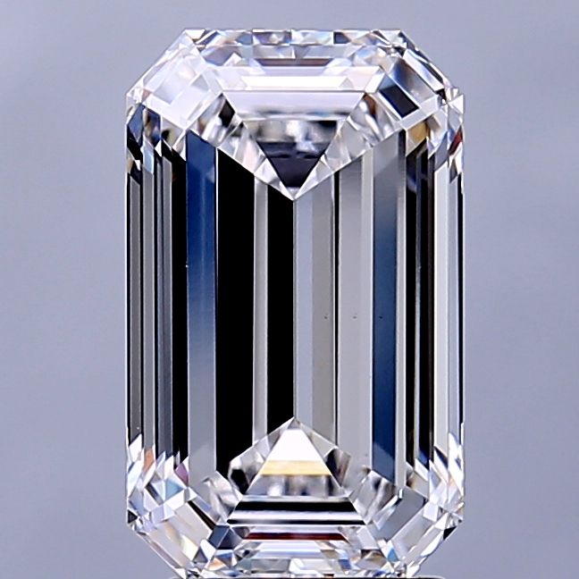 3.17 Carat D-VVS2 Emerald Lab Diamond