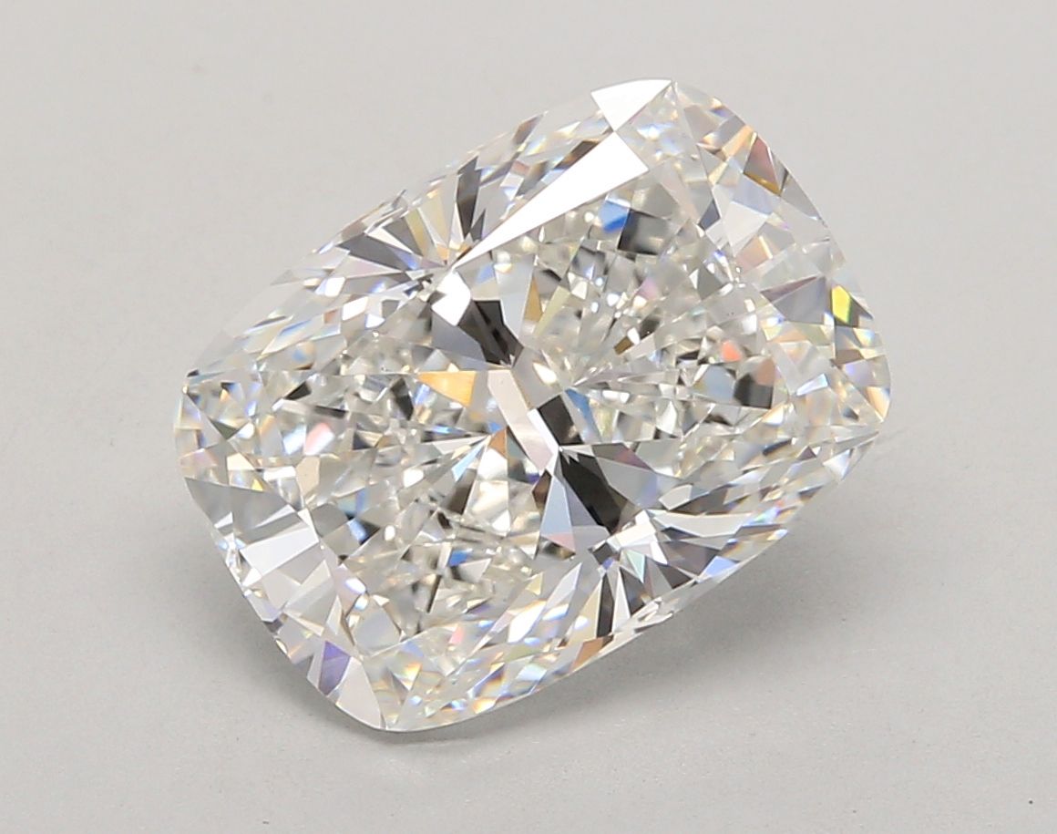5.57 Carat F-VVS2 Cushion Lab Diamond