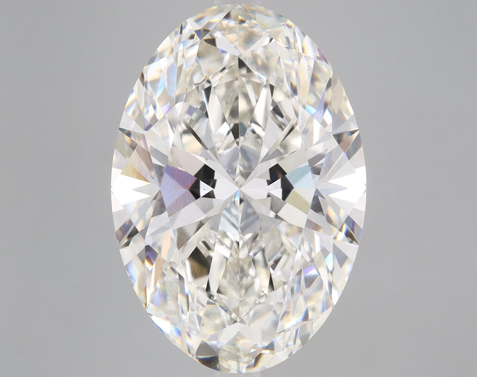 10.17 Carat H-VS1 Oval Lab Diamond