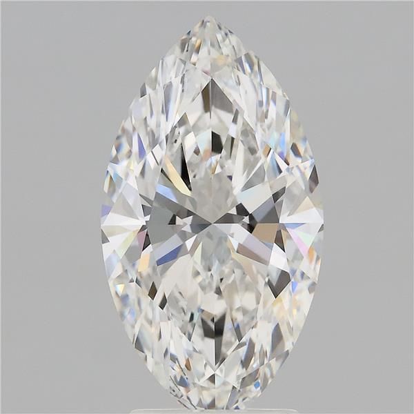 3.06 Carat F-VVS2 Marquise Lab Diamond