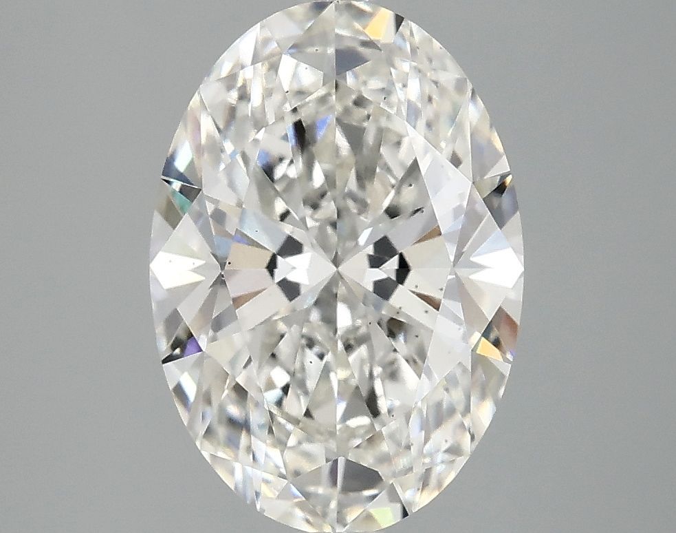 2.92 Carat G-VS2 Oval Lab Diamond