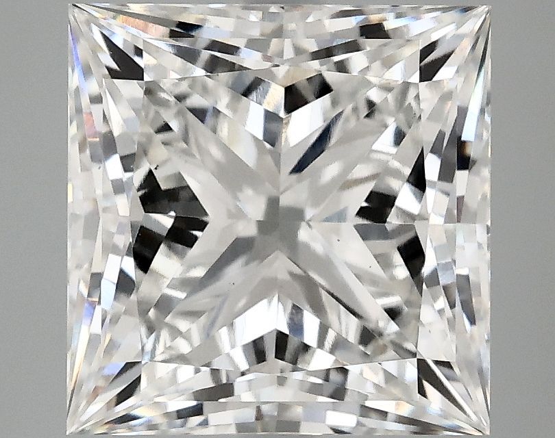 4.34 Carat G-VS1 Princess Lab Diamond