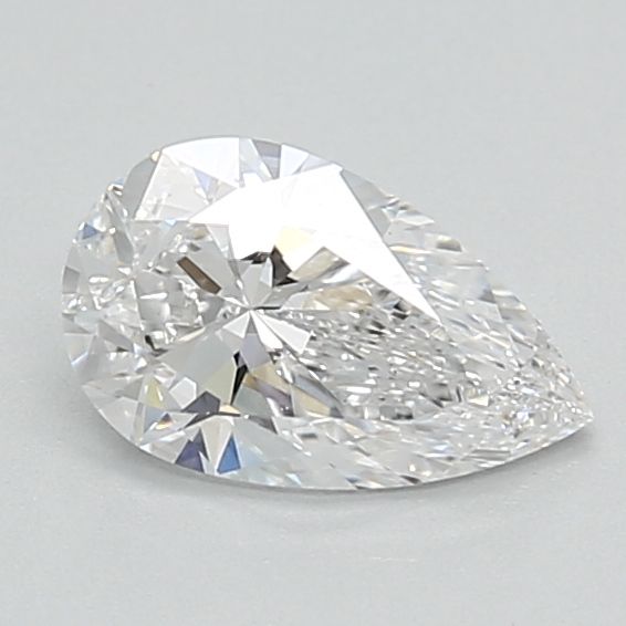 0.62 Carat D-VVS2 Pear Lab Diamond
