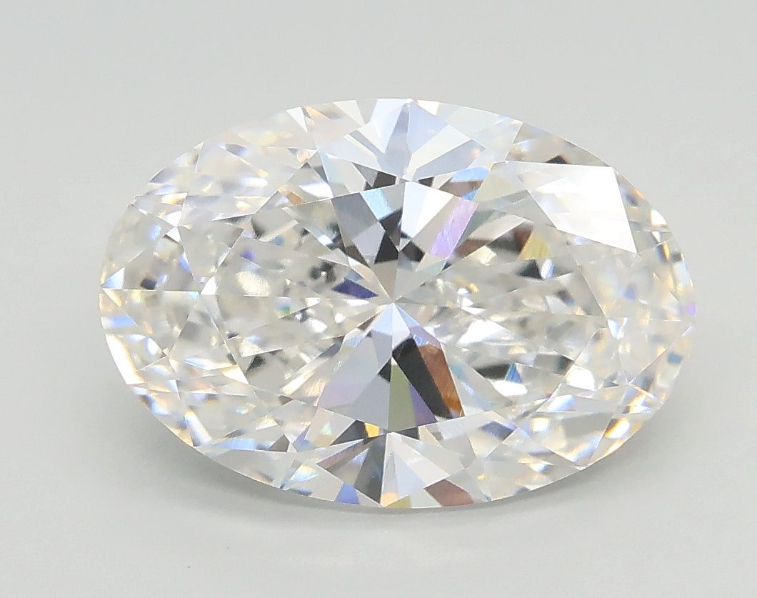 2.70 Carat F-VS1 Oval Lab Diamond