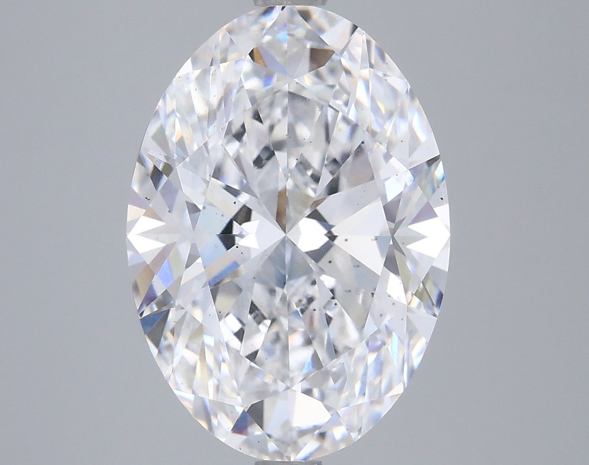 5.02 Carat D-SI1 Oval Lab Diamond