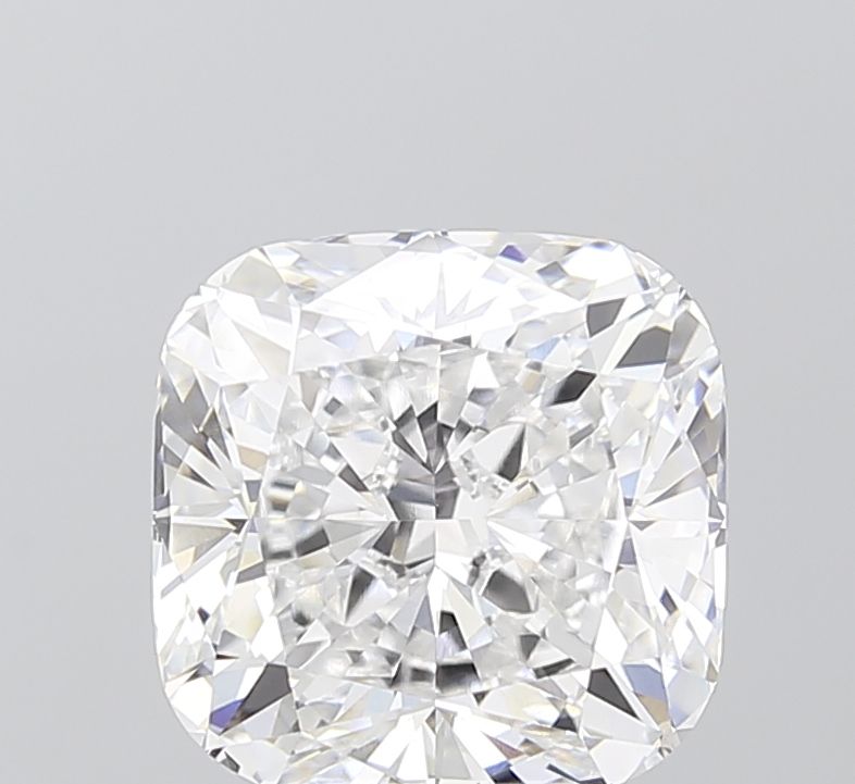 3.96 Carat D-VVS1 Cushion Lab Diamond