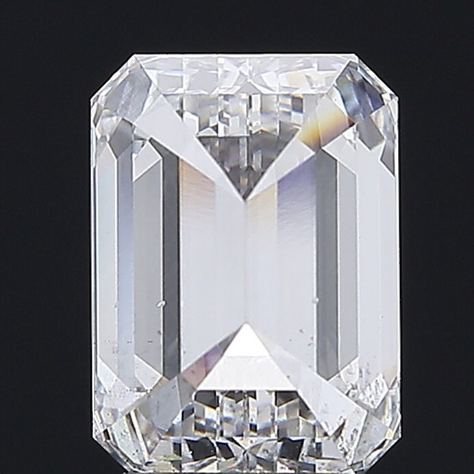 4.05 Carat F SI1 Emerald Lab Diamond