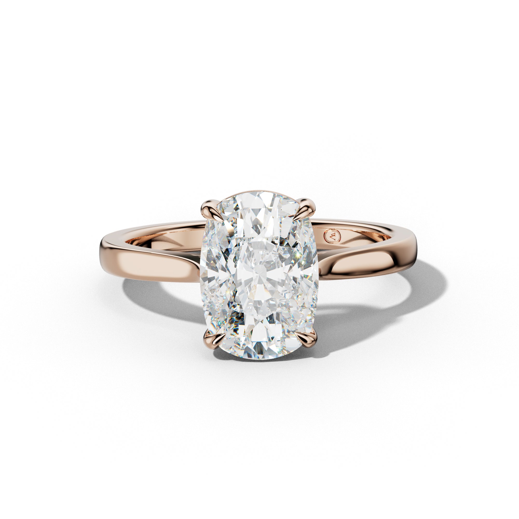 Freya Elongated Cushion Diamond Engagement Ring