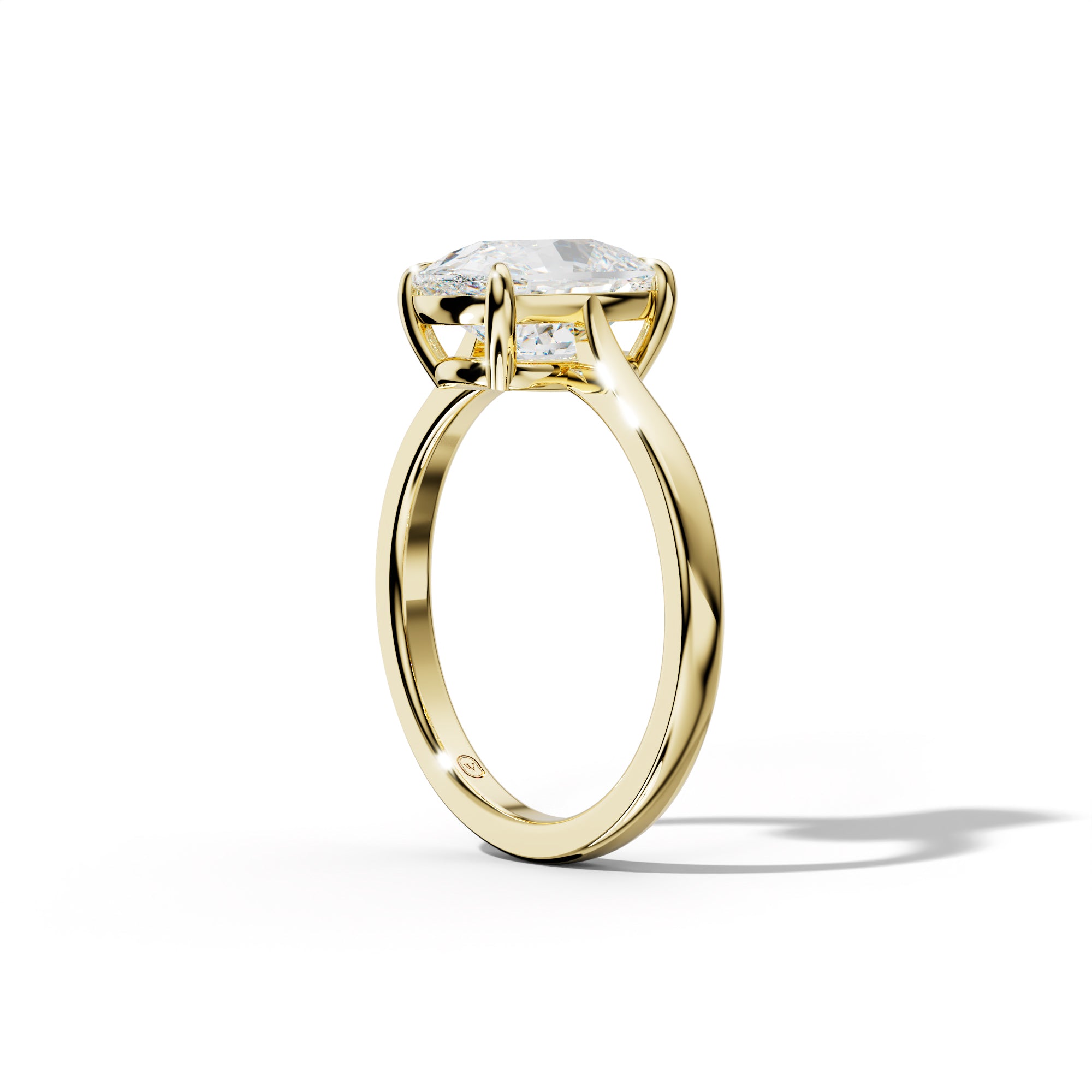 Freya Elongated Cushion Diamond Engagement Ring