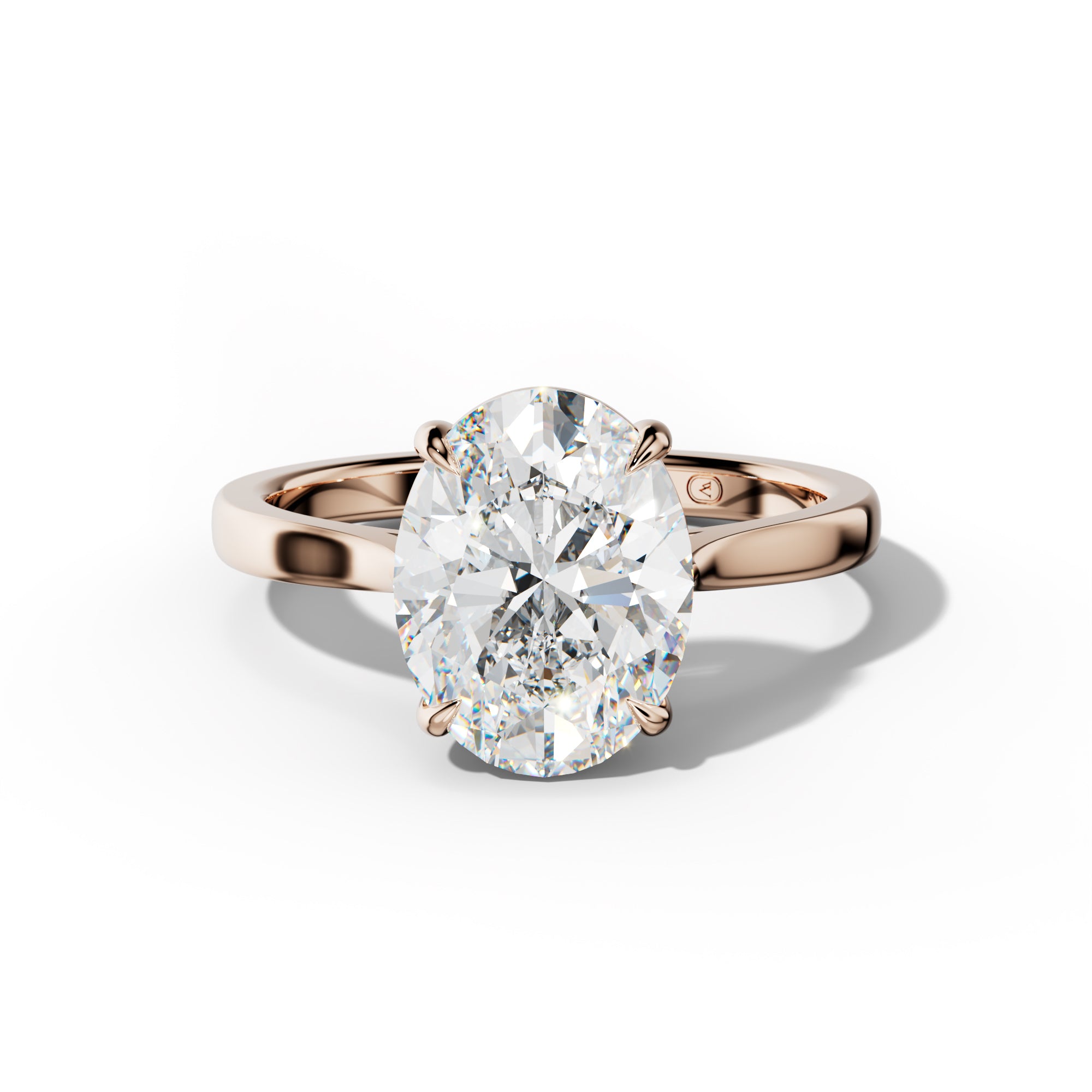 Freya Oval Diamond Engagement Ring