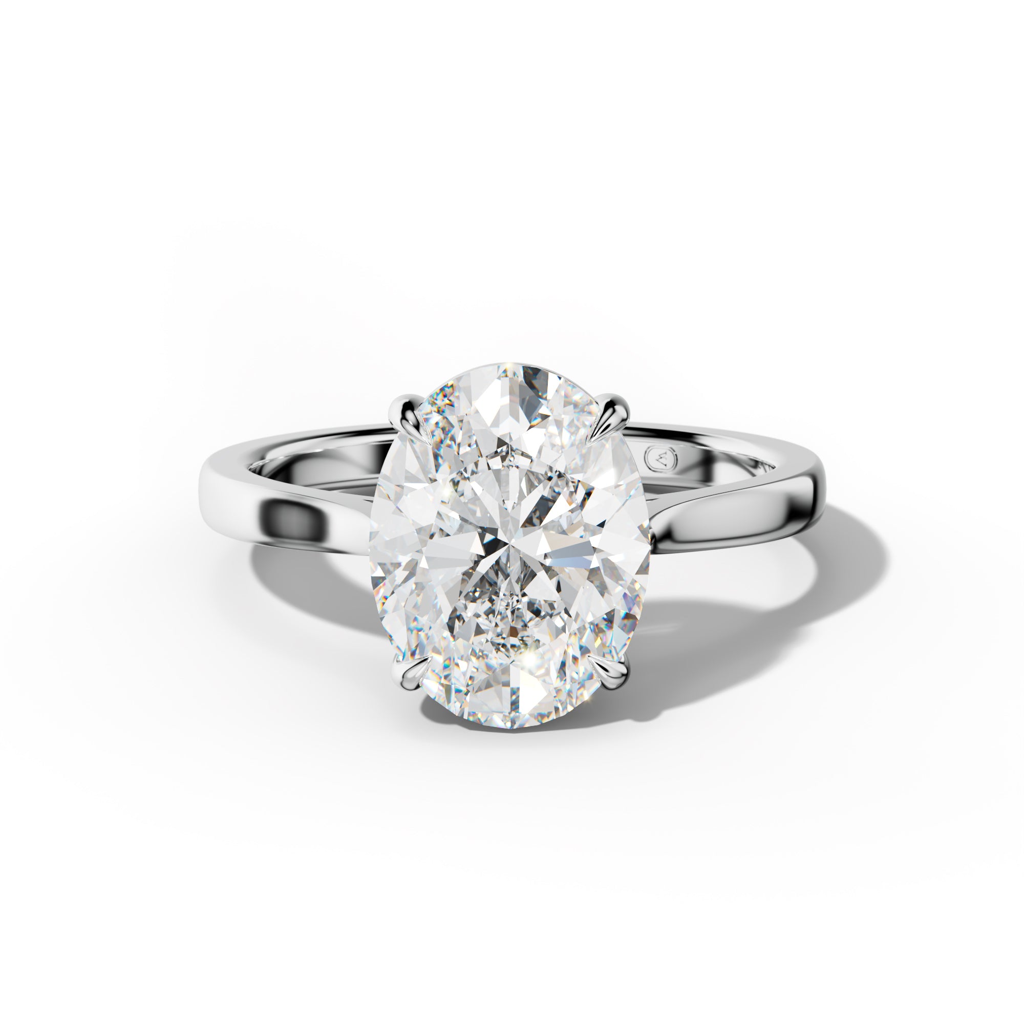 Freya Oval Diamond Engagement Ring