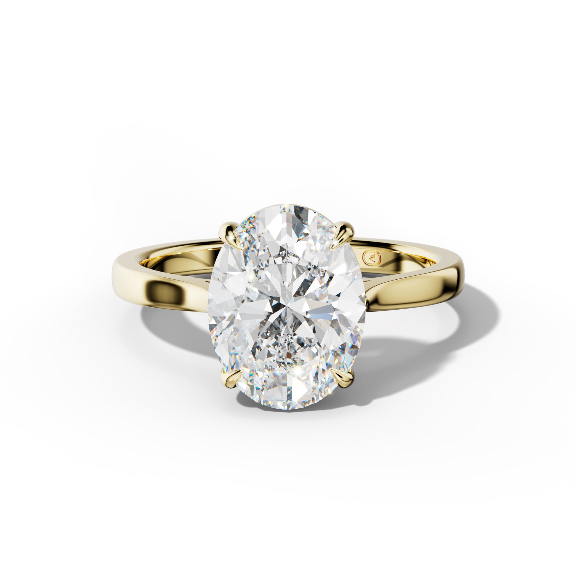 Freya Oval Diamond Engagement Ring