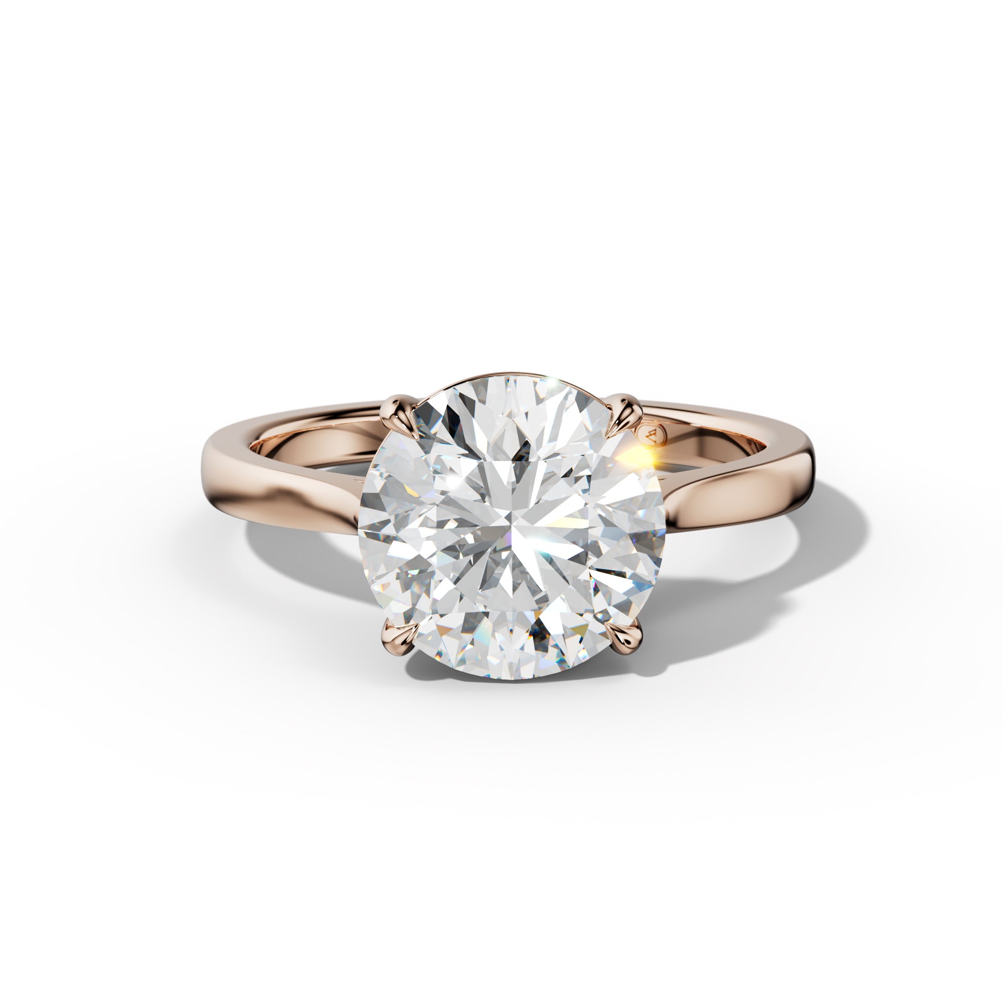 Freya Round Diamond Engagement Ring