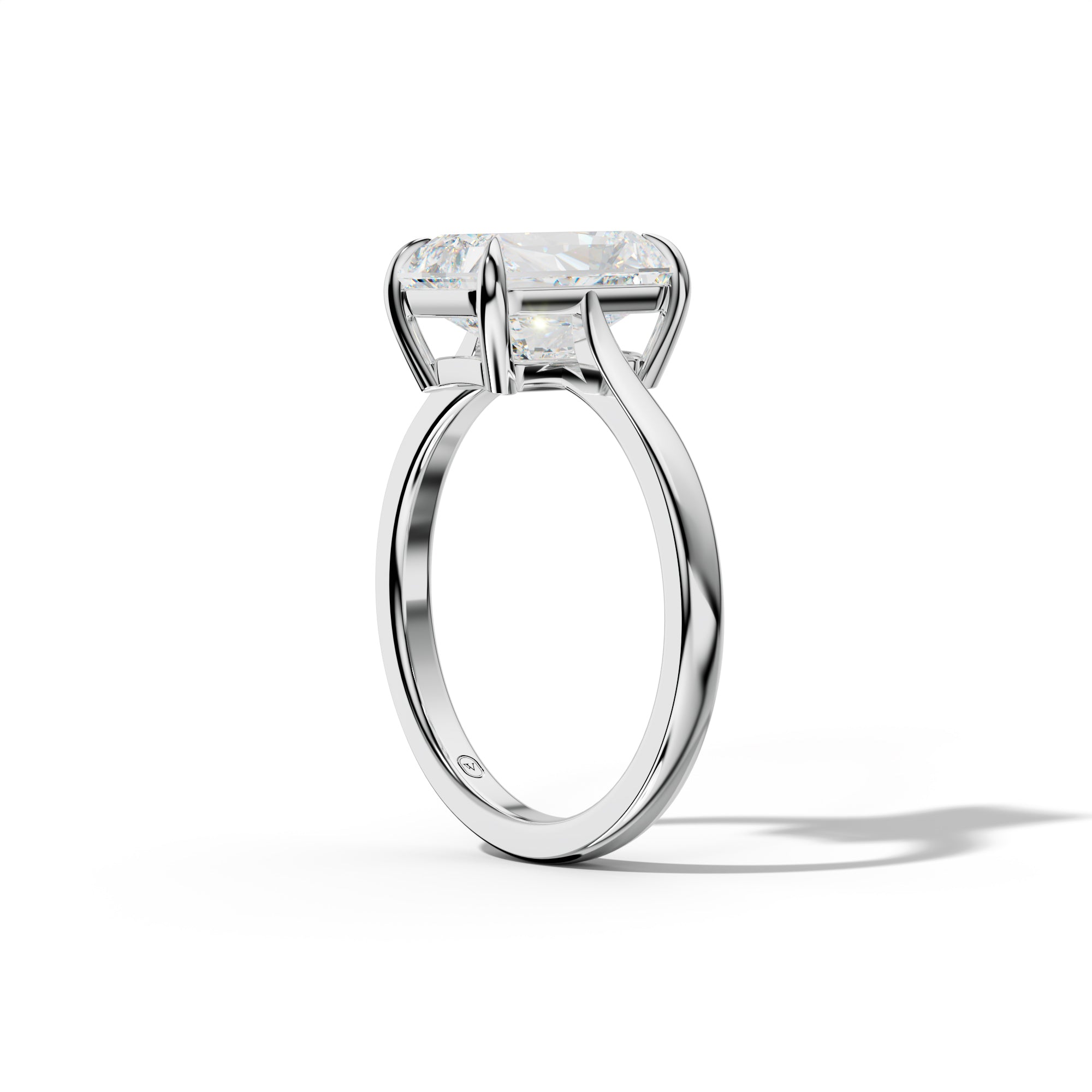 Freya Radiant Diamond  Engagement Ring