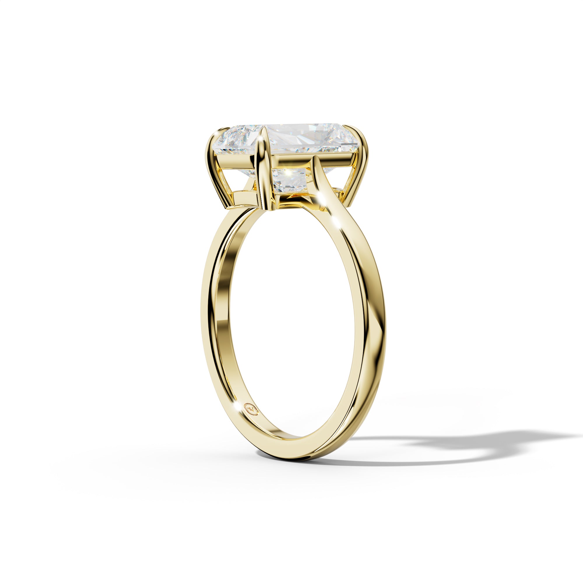 Freya Radiant Diamond  Engagement Ring