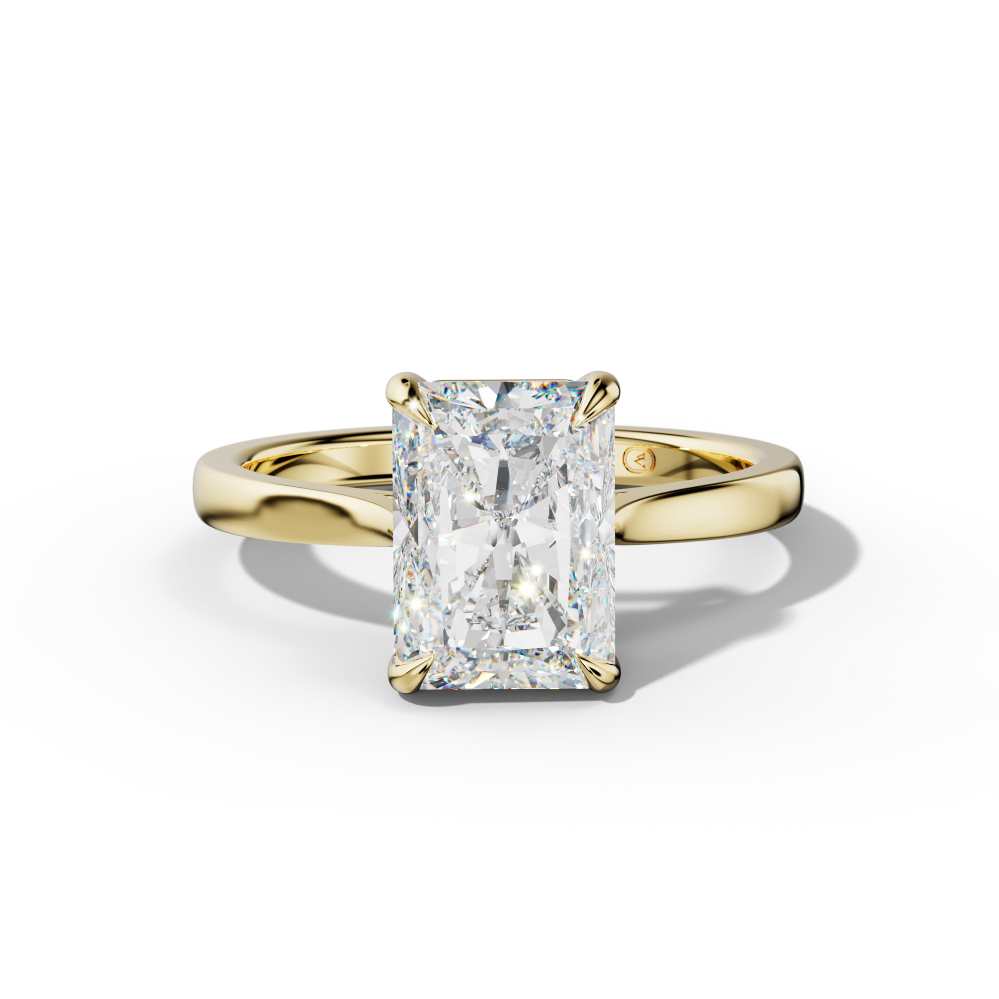 Freya Radiant Diamond  Engagement Ring