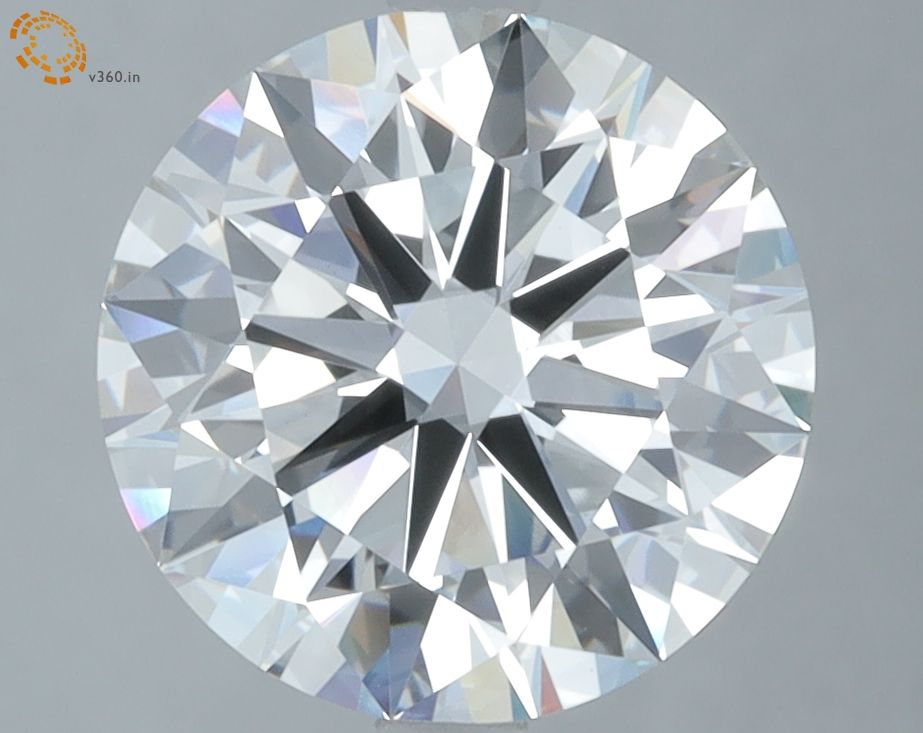 3.58 Carat E-VVS2 Round Lab Diamond