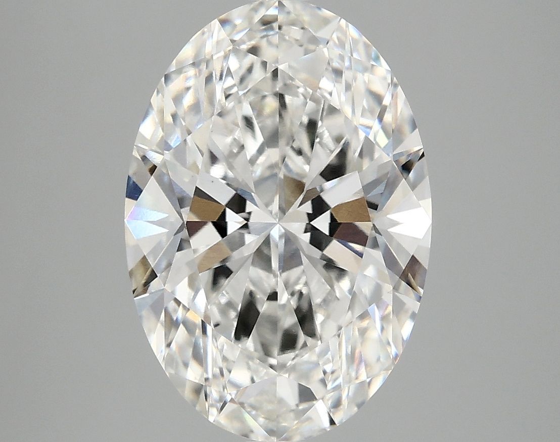 4.09 Carat E-VVS2 Oval Lab Diamond