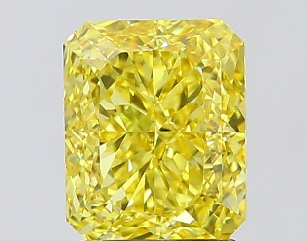 2.56 Carat Radiant Cut Fancy Yellow