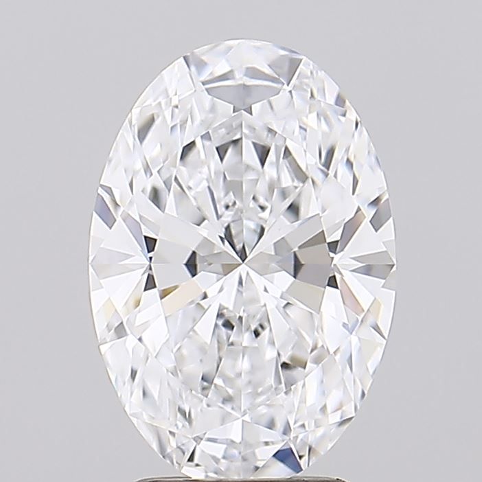2.02 Carat D-VVS1 Oval Lab Diamond
