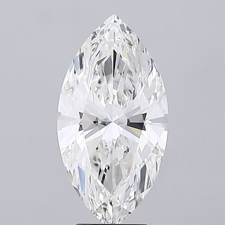 4.03 Carat G-VVS2 Marquise Lab Diamond