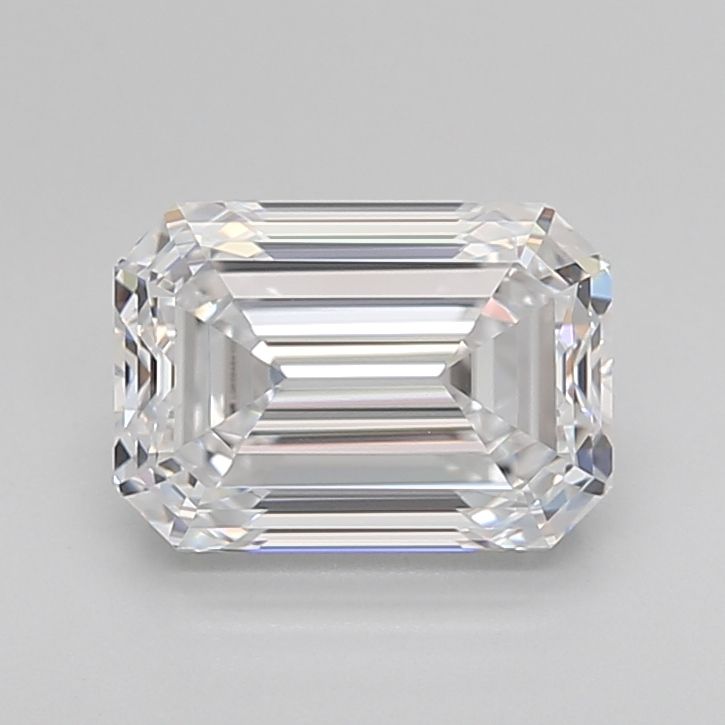 2 Carat D-VVS1 Emerald Lab Diamond
