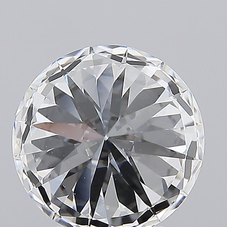 4.07 Carat F VVS1 Round Lab Diamond