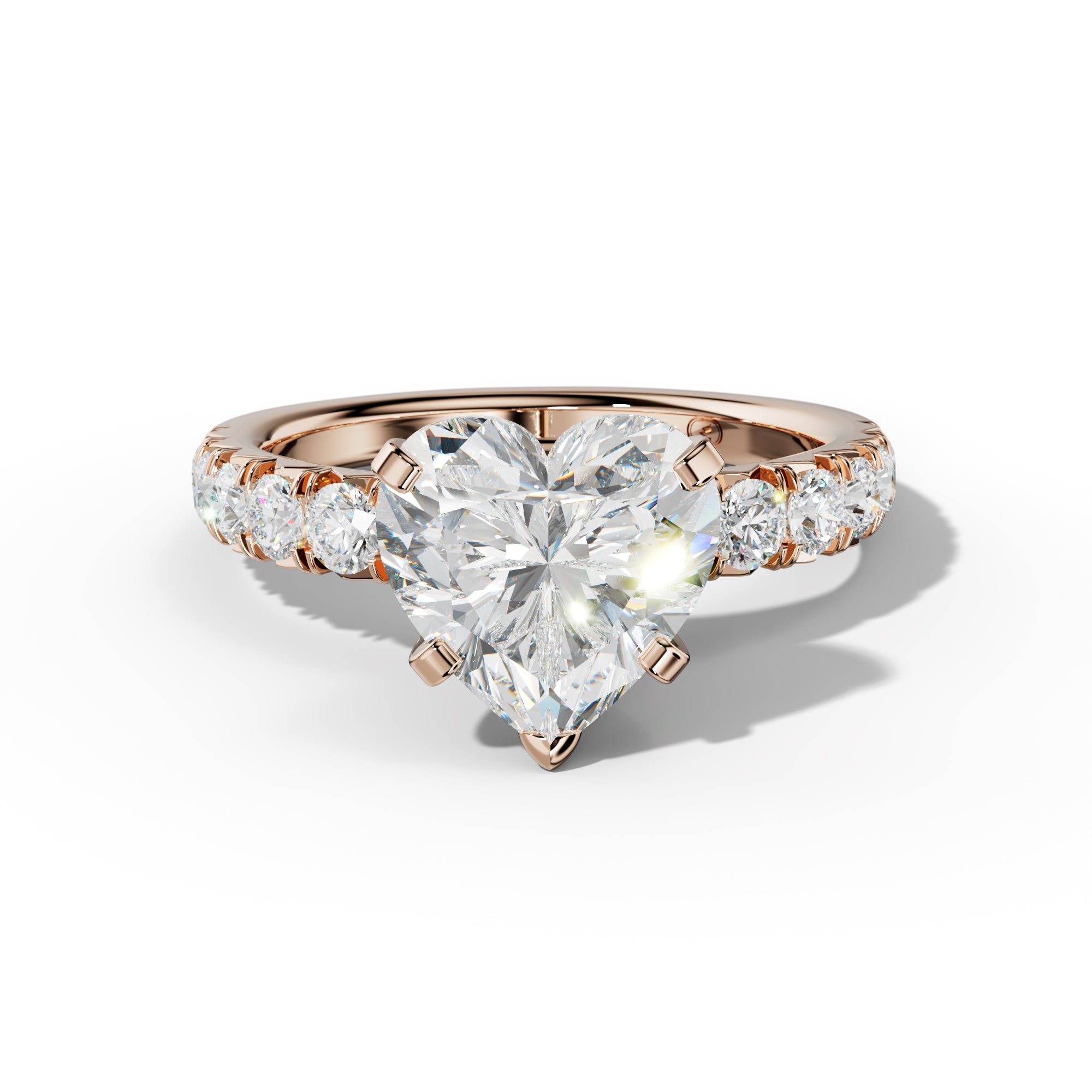 Kira Heart Diamond  Engagement Ring