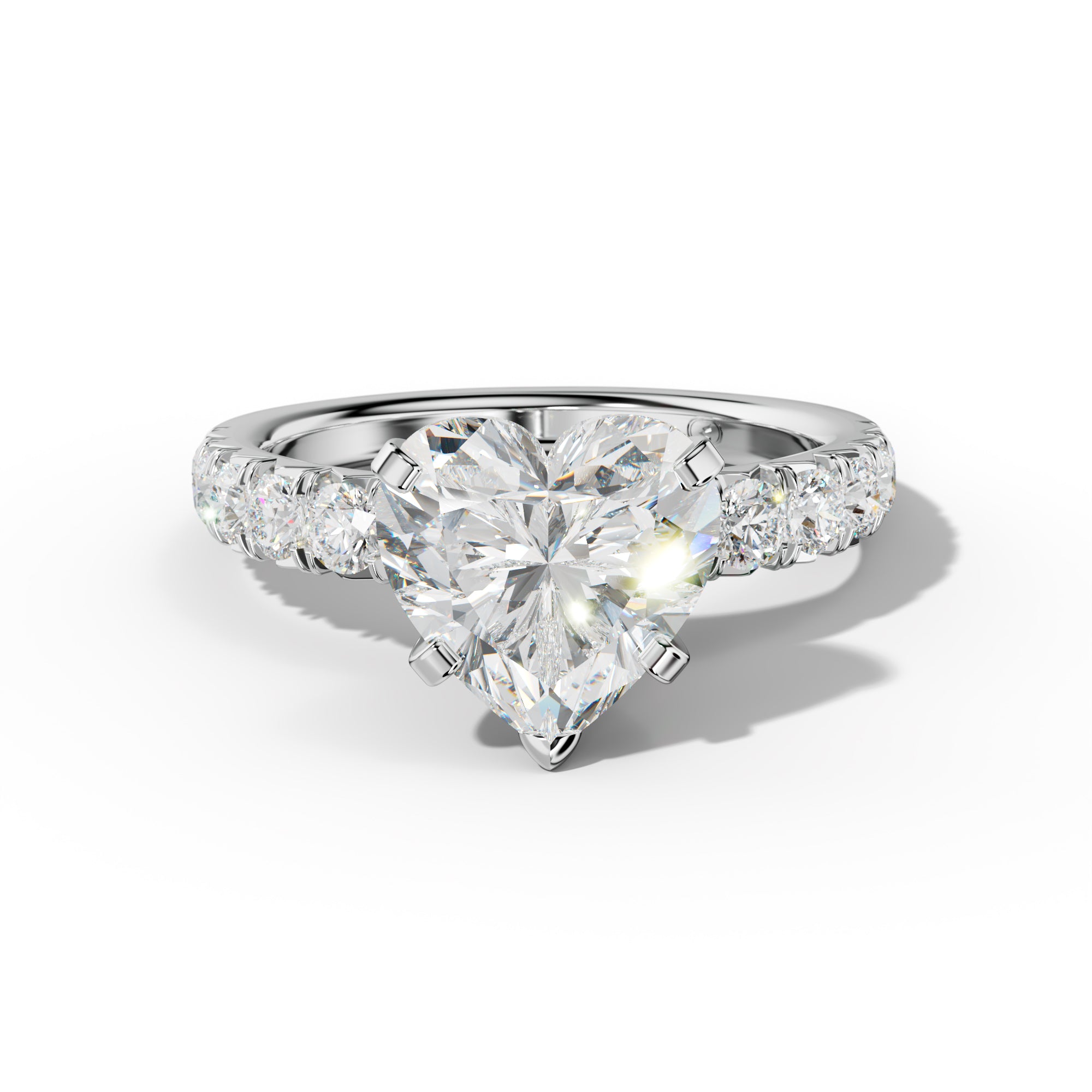 Kira Heart Diamond  Engagement Ring