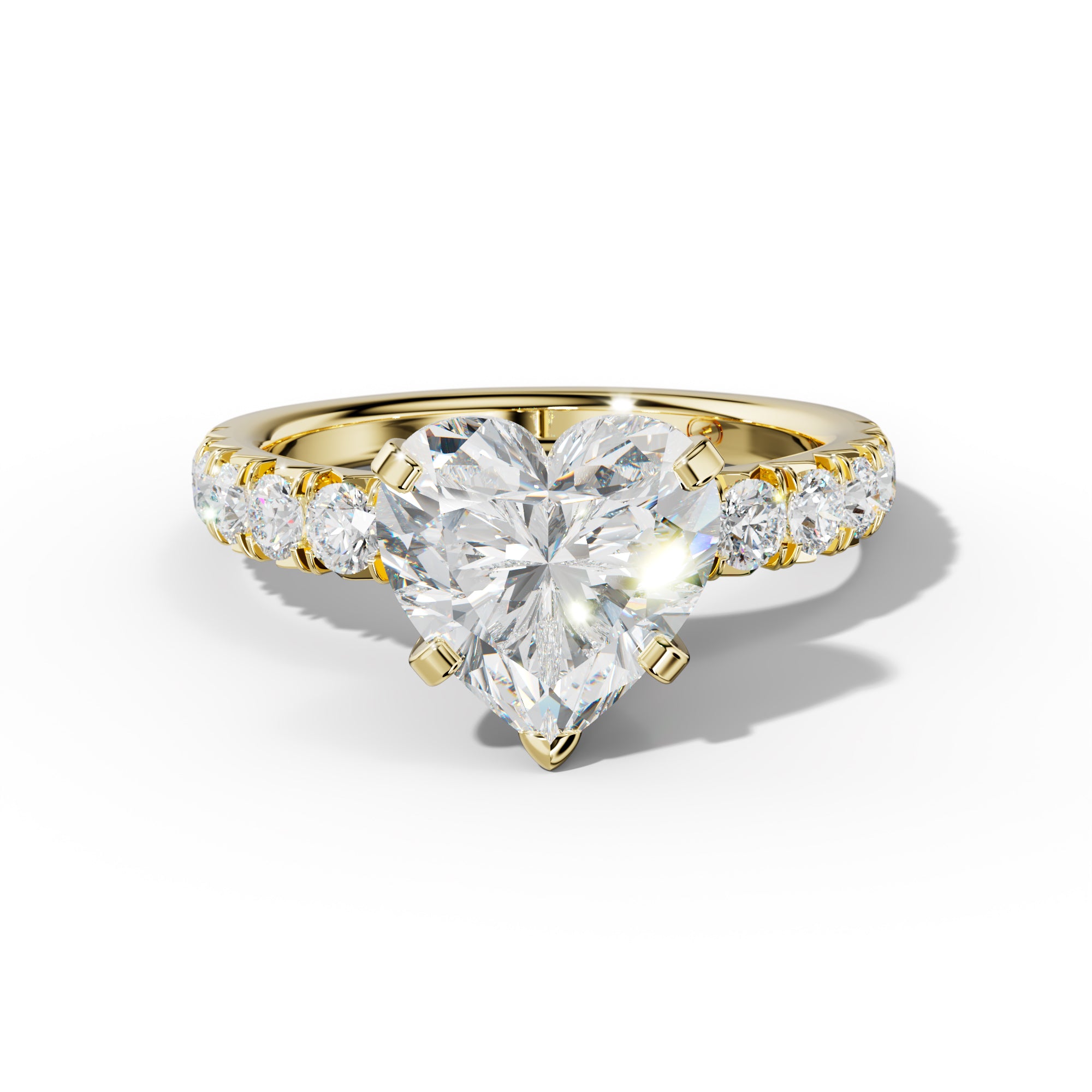 Kira Heart Diamond  Engagement Ring