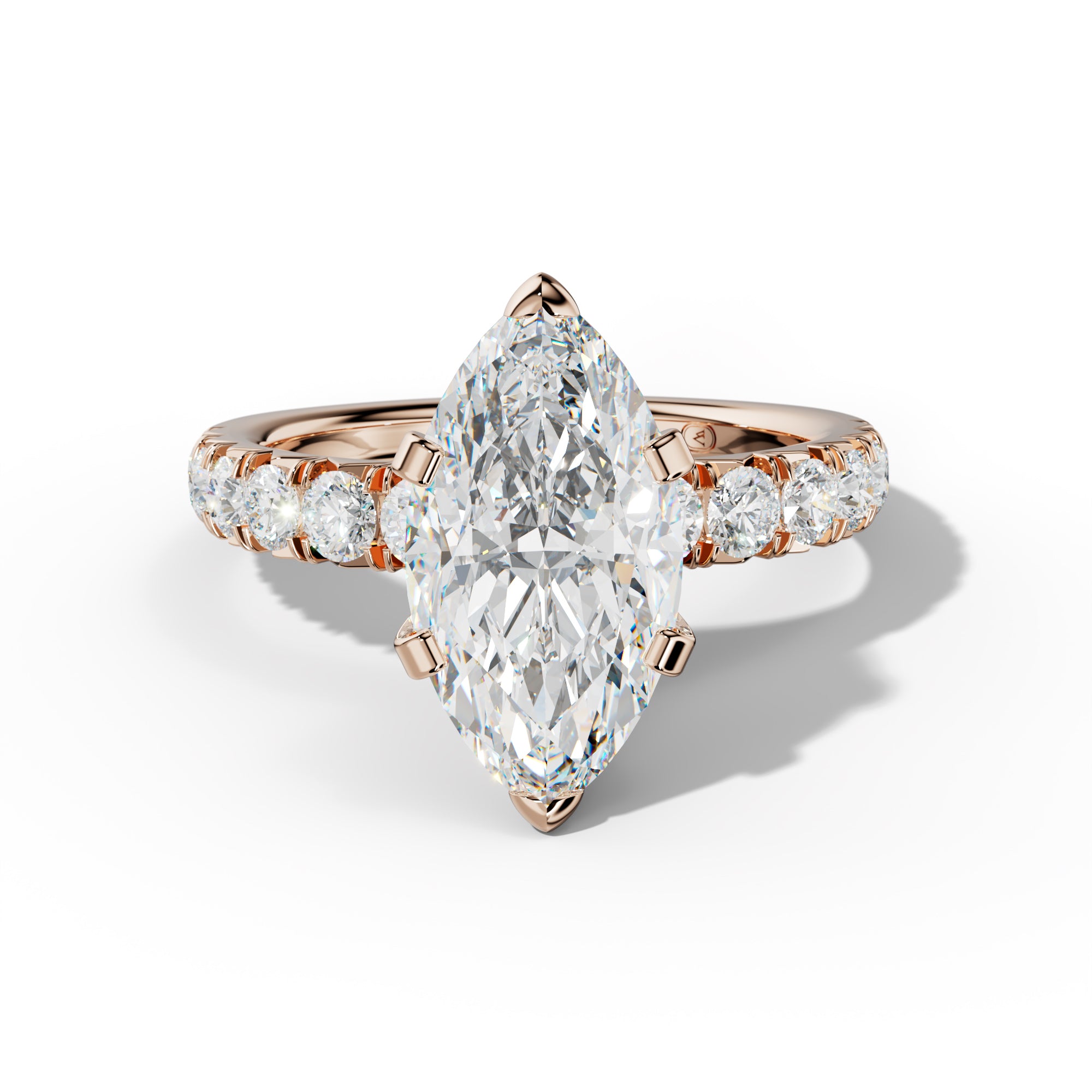 Kira Marquise Diamond Engagement Ring
